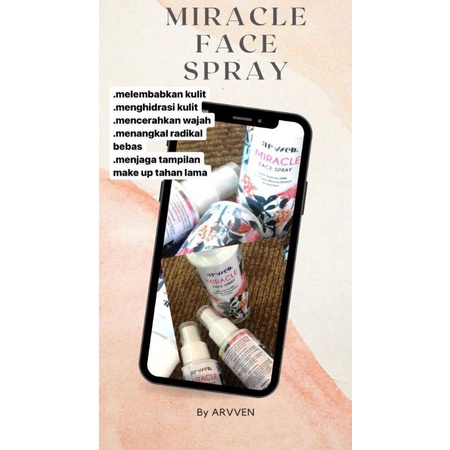 FACE SPRAY ARVVEN / FACE MIST ARVVEN