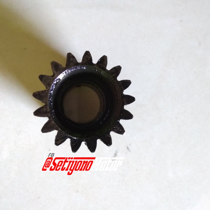 Gigi Lawan Pompa oli Shogun 110 Gigi pompa oli shogun 110