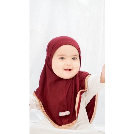 HIJAB MARZA SIZE 1-6 TAHUN by Ashfa Hijab/HIJAB ANAK JERSEY/HIJAB ANAK TALI/HIJAB ANAK INSTAN/HIJAB 
