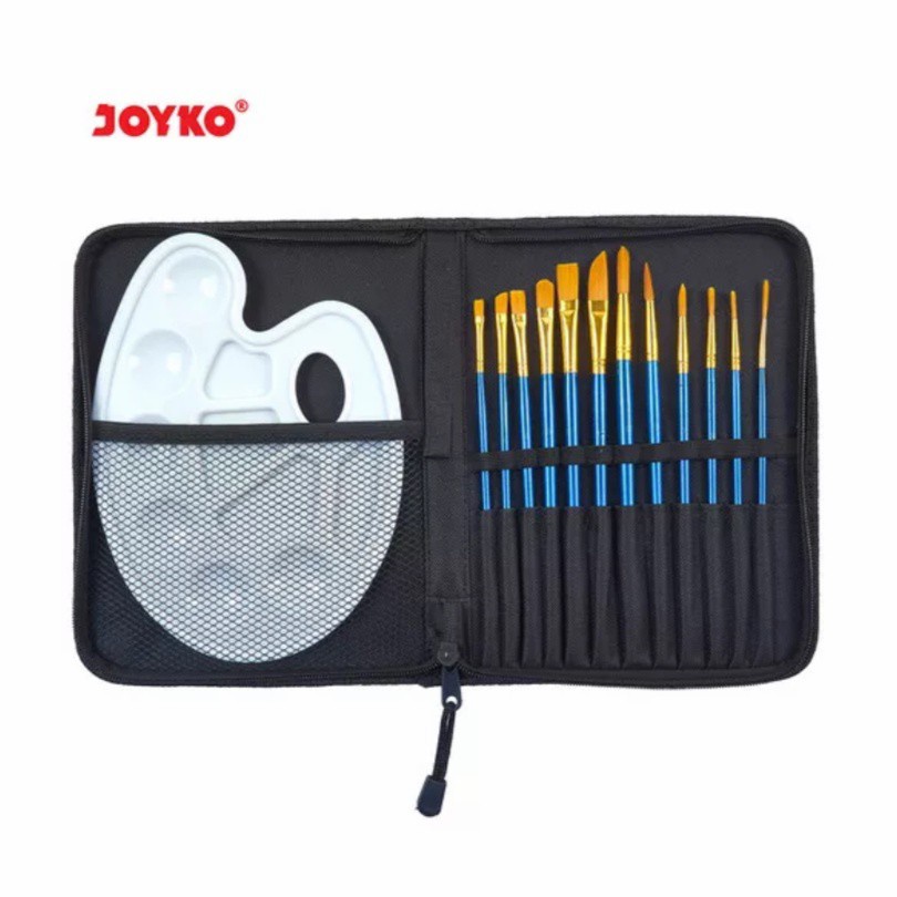 

Art Brush Set Alat Lukis Kuas Cat Air Minyak Acrylic Joyko BRS-7