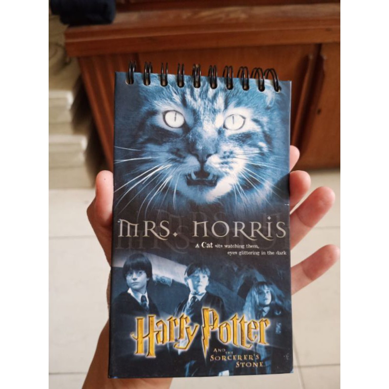 Notebook Harry Potter & The Sorcerer's Stone Mrs Stone Mrs.Norris