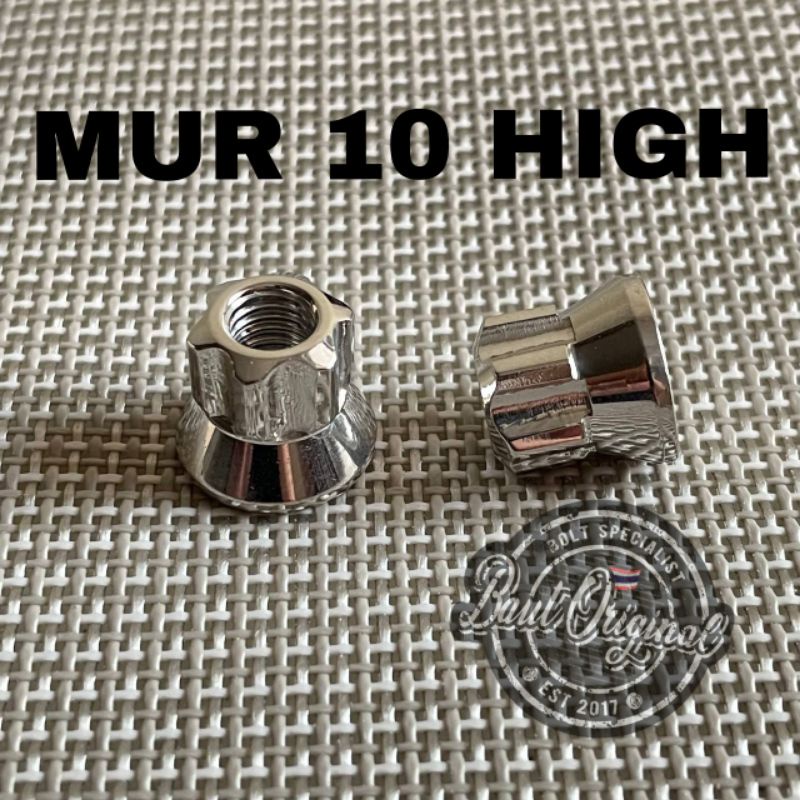 mur probolt silver high head gear blimbing m6 drat 10 new model stainless