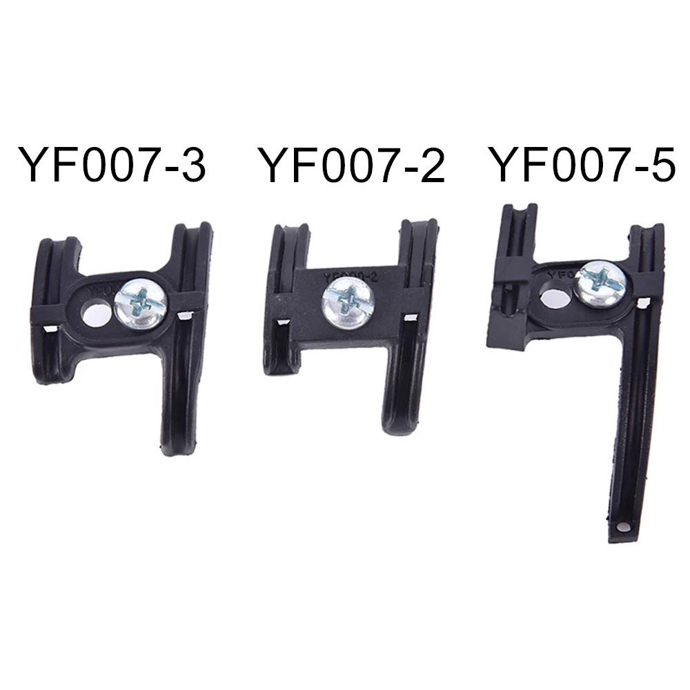 Lanfy Bike Cable Guide Hitam Dengan Sekrup Sepeda Jalan Sepeda Frame Housing MTB Bikes Shifter Cable Guide