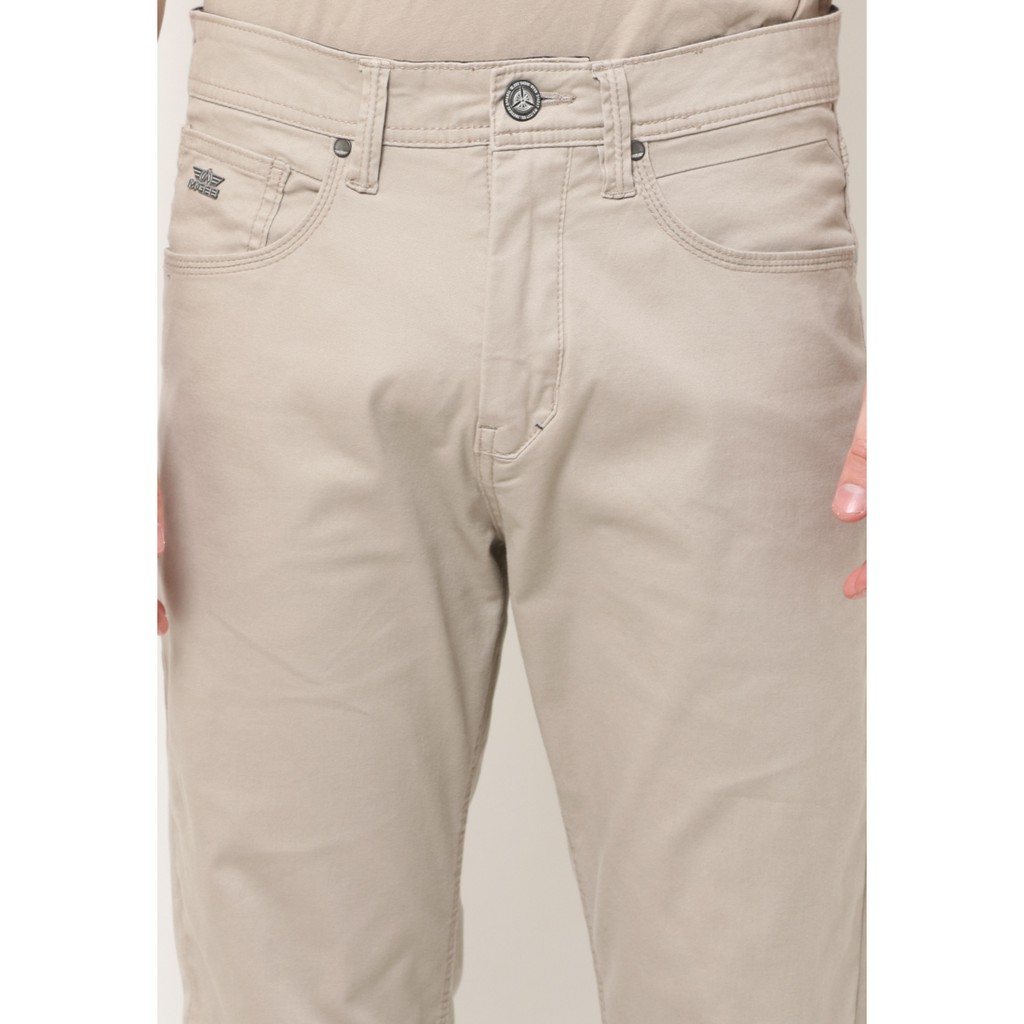 Celana Panjang Pria MGee 3451C Original Vincent 004 Sand and Dark Grey