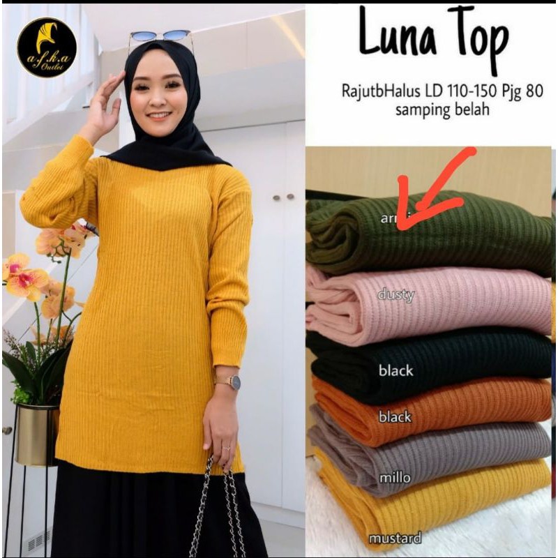 LUNA TUNIK BY AFKA / RAJUT