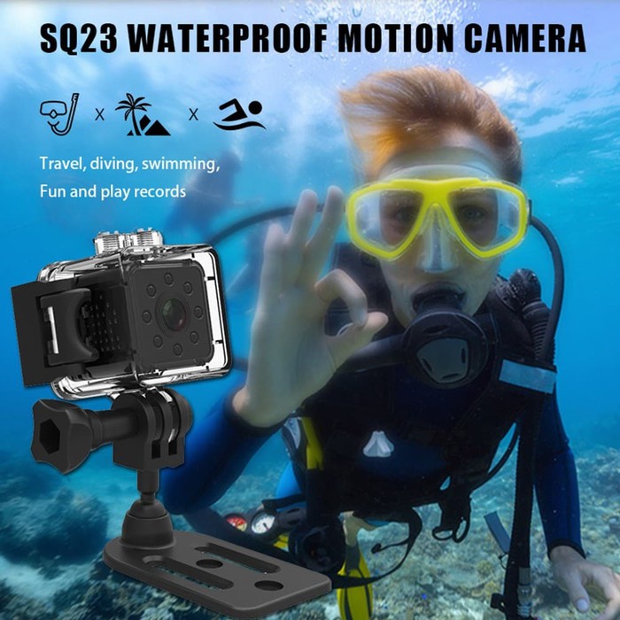 Kamera SQ23 WIFI Mini Action Cam 1080P Full HD Wide Angle Waterproof