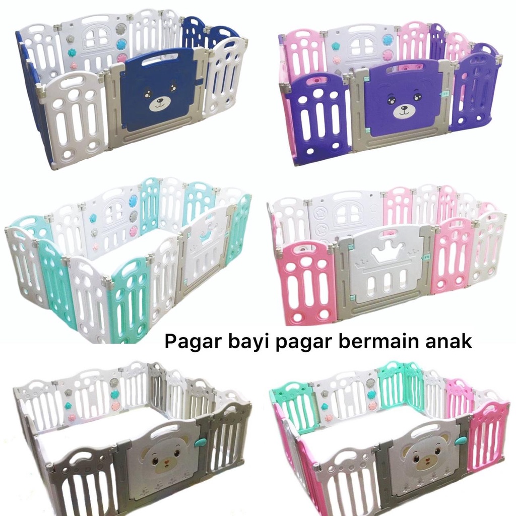 SHTOYS -
PAGAR BAYI BISA DILIPAT MUDAH DISIMPAN BAHAN PLASTIK