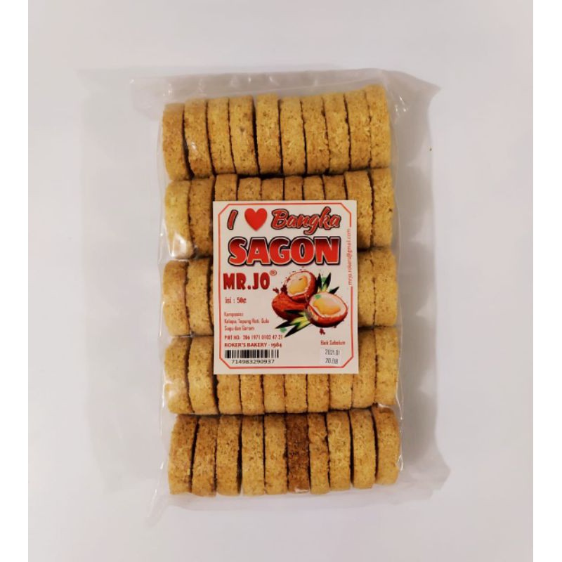 

KUE SAGON MR.JO KHAS BANGKA ISI 50 PCS OLEH OLEH KUE MAKANAN SNACK CEMILAN KHAS BANGKA