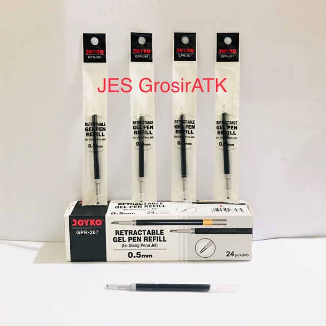 

Isi Pulpen Gel Joyko GPR-267 / Refill Pulpen Cetek [pcs]