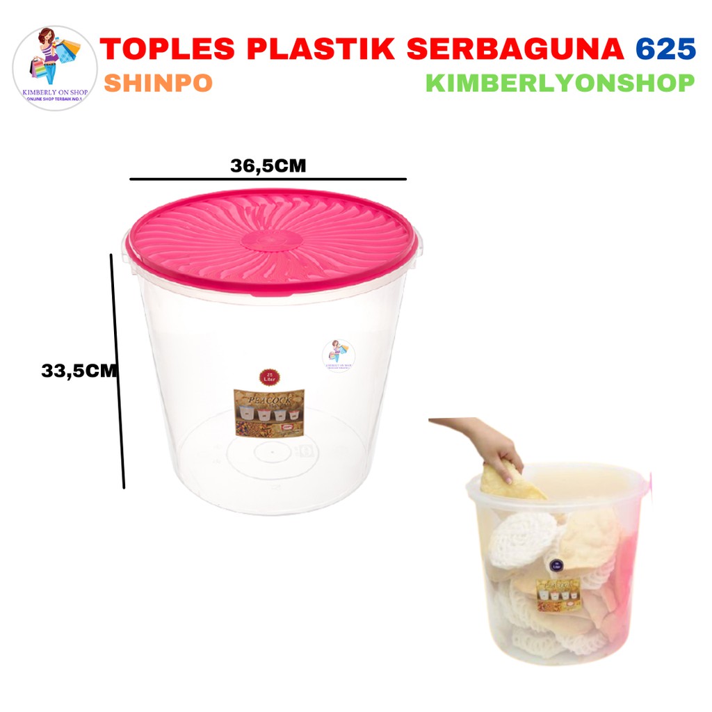 Toples Plastik Sealware Peacock Sip 625 Shinpo