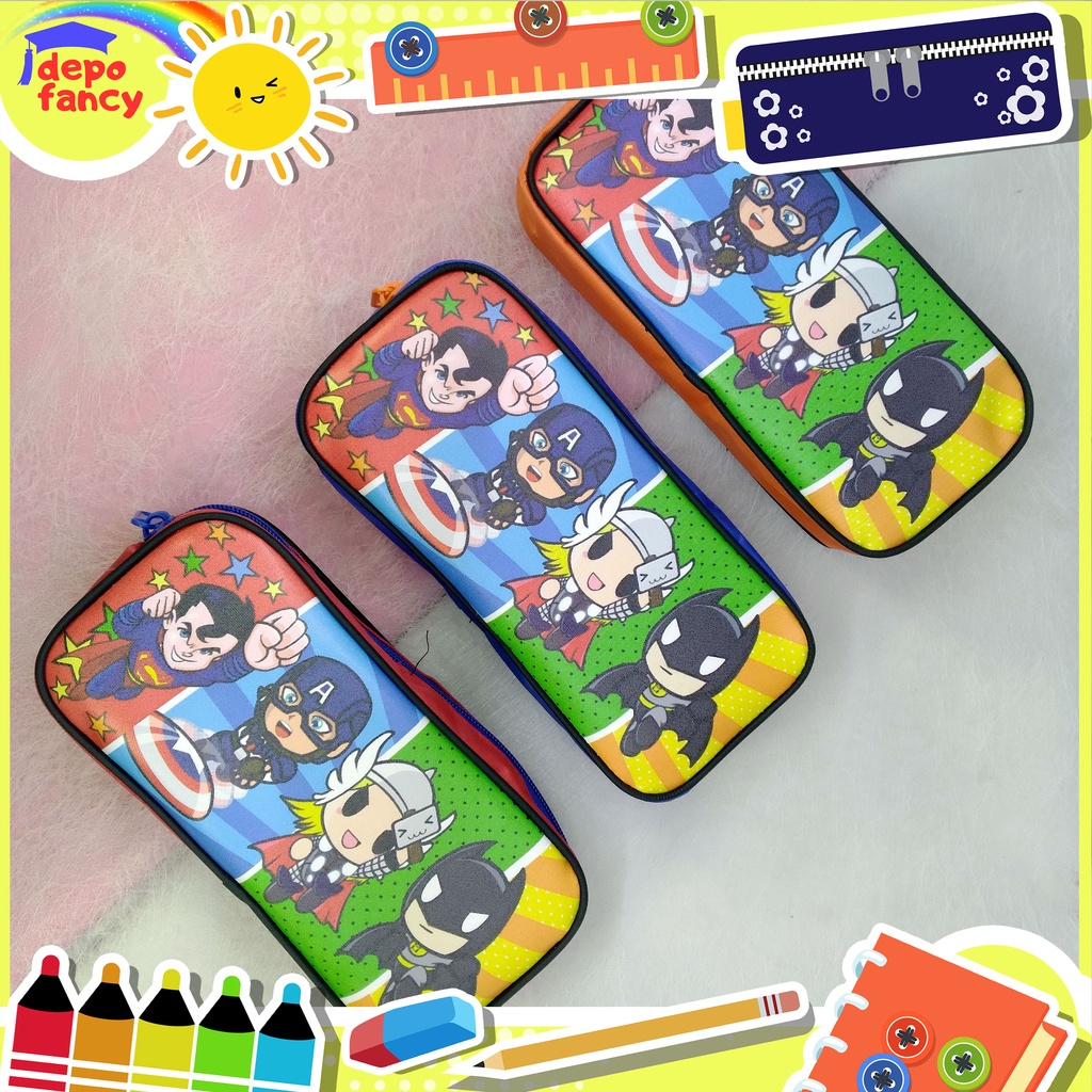 

KOTAK PENSIL KAIN 1 RESLETING HEROES A776 / TEPAK PENSIL / BOX PENCIL / TEMPAT ALAT TULIS / BOKS PENSIL / PENCIL CASE