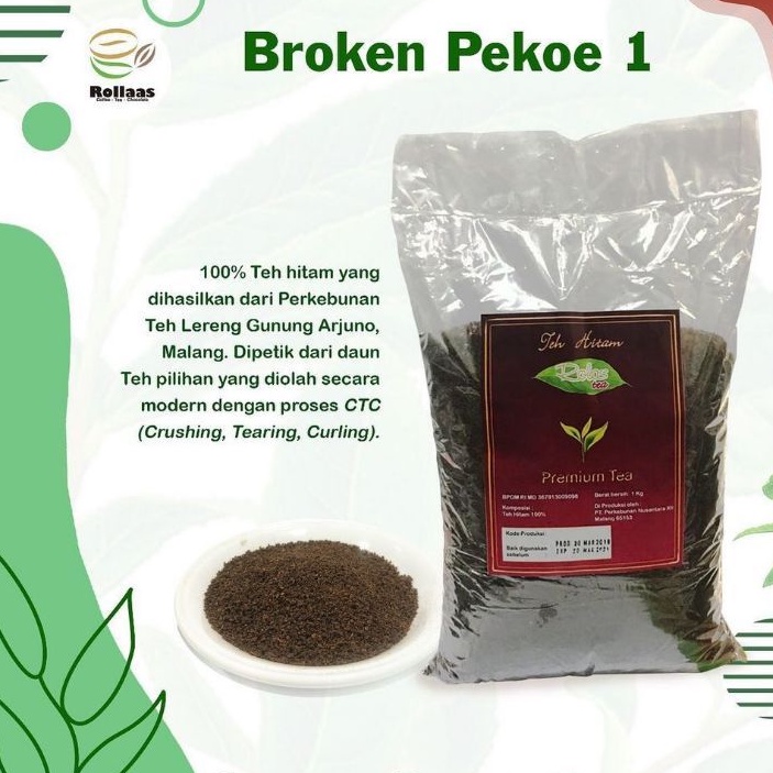 

Teh Hitam 1kg / Teh Premium 1kg / Teh Seduh 1kg / Teh Tubruk 1kg / Teh BP1 1kg Rolas Original