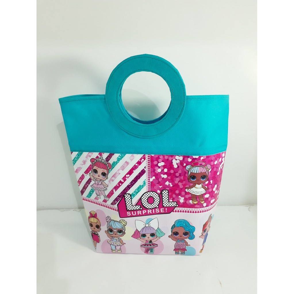 

Tas Ulang Tahun LOL surprise Peg Bulat Ready stok