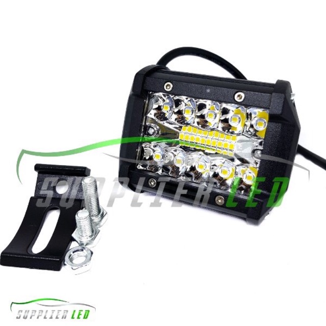 Lampu Tembak Sorot Touring Offroad LED Motor Mobil 20 Mata 3 Susun