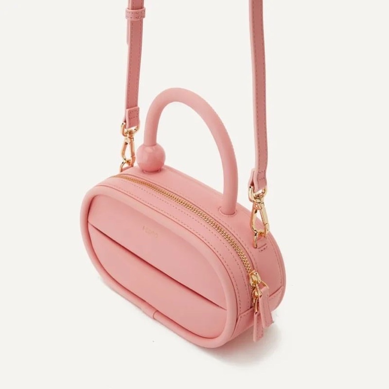 P Mini Oval Shoulder Bag