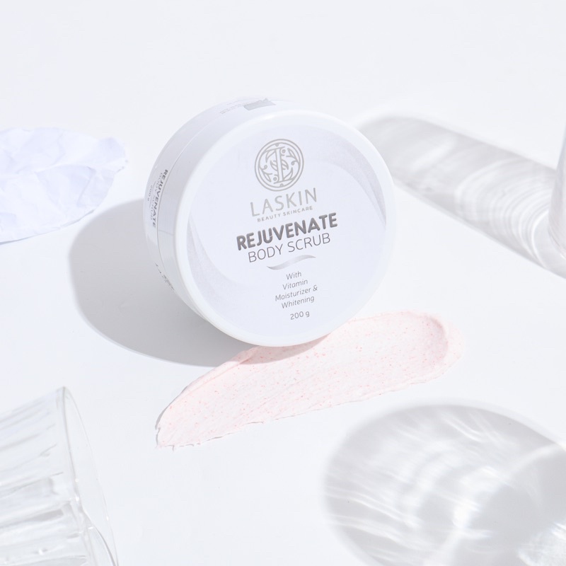 REJUVENATE BODY SCRUB LASKIN / LULUR LASKIN PEMUTIH AMPUH