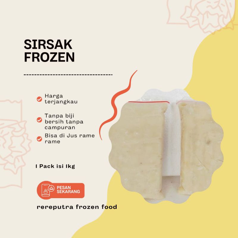 

sirsak frozen 1kg