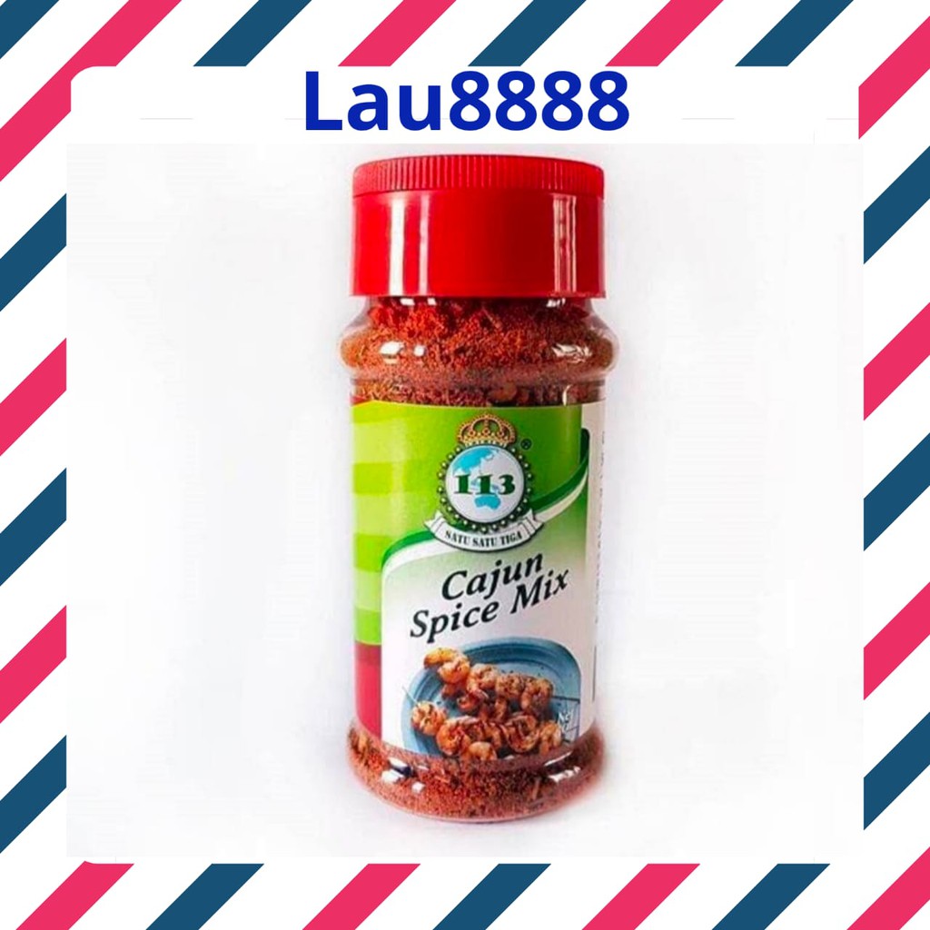 

113 "satu satu tiga" Cajun Spice Mix / Bumbu cajun kering 60g