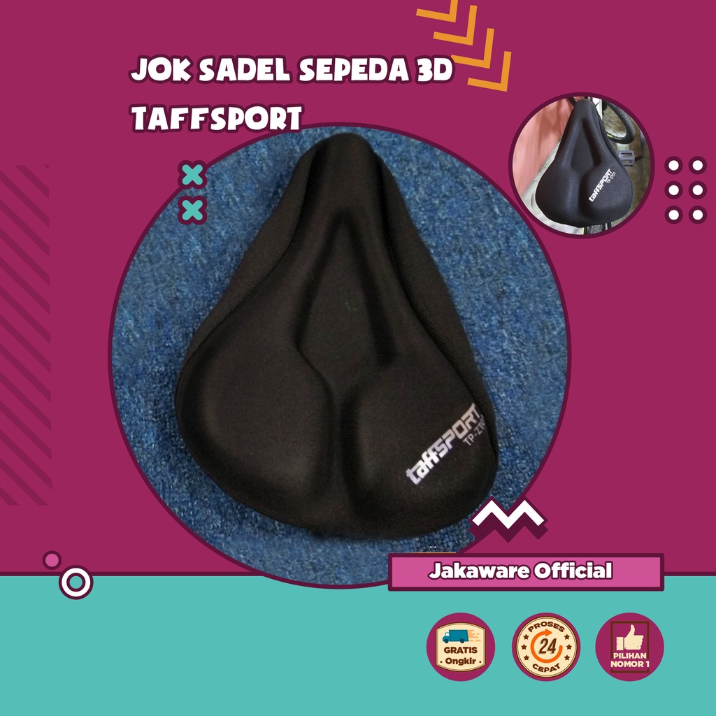 JOK SADEL SEPEDA 3D SILICONE GEL JOK SEPEDAH EMPUK MTB GUNUNG BALAP ROADBIKE LIPAT ONTEL BESAR BANTA