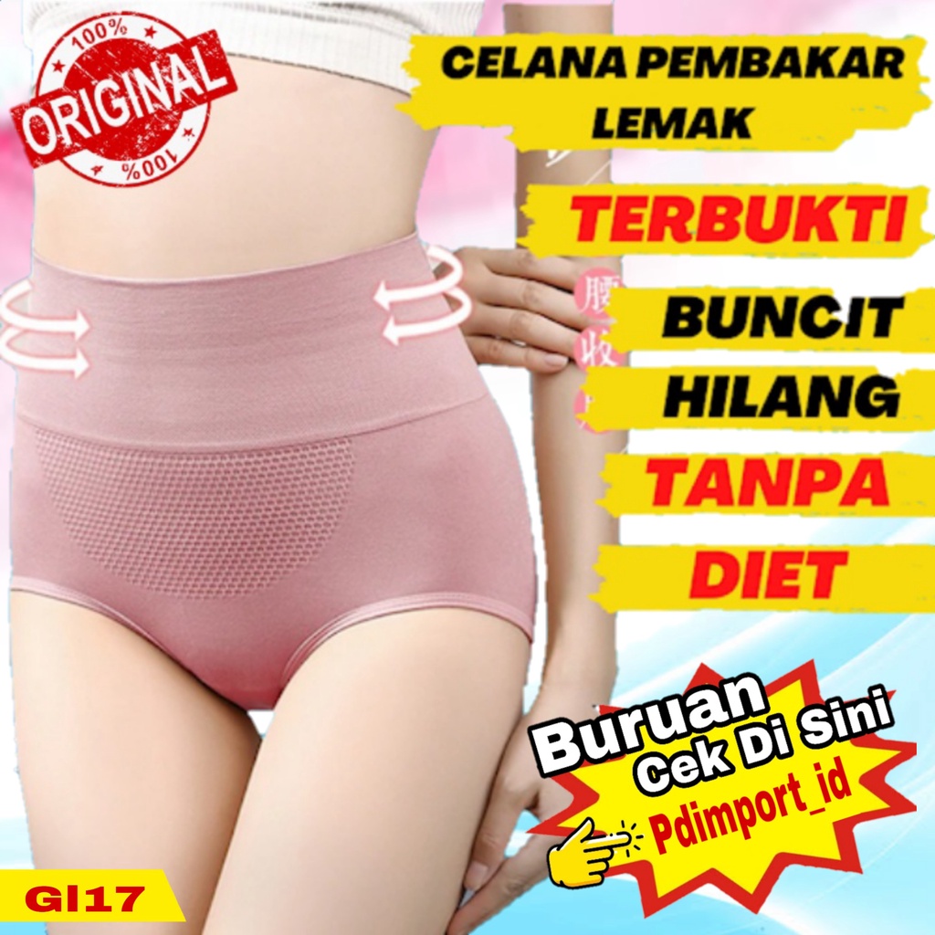 Korset Pelangsing Celana Dalam Pengangkat Pantat Bokong Wanita