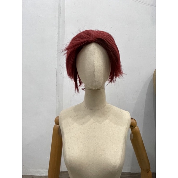 [RENTAL] Wig Merah Pendek