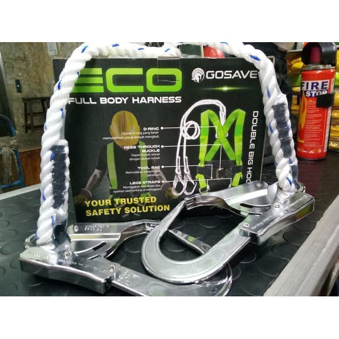 FULL BODY HARNES DOUBLE HOOK GOSAVE