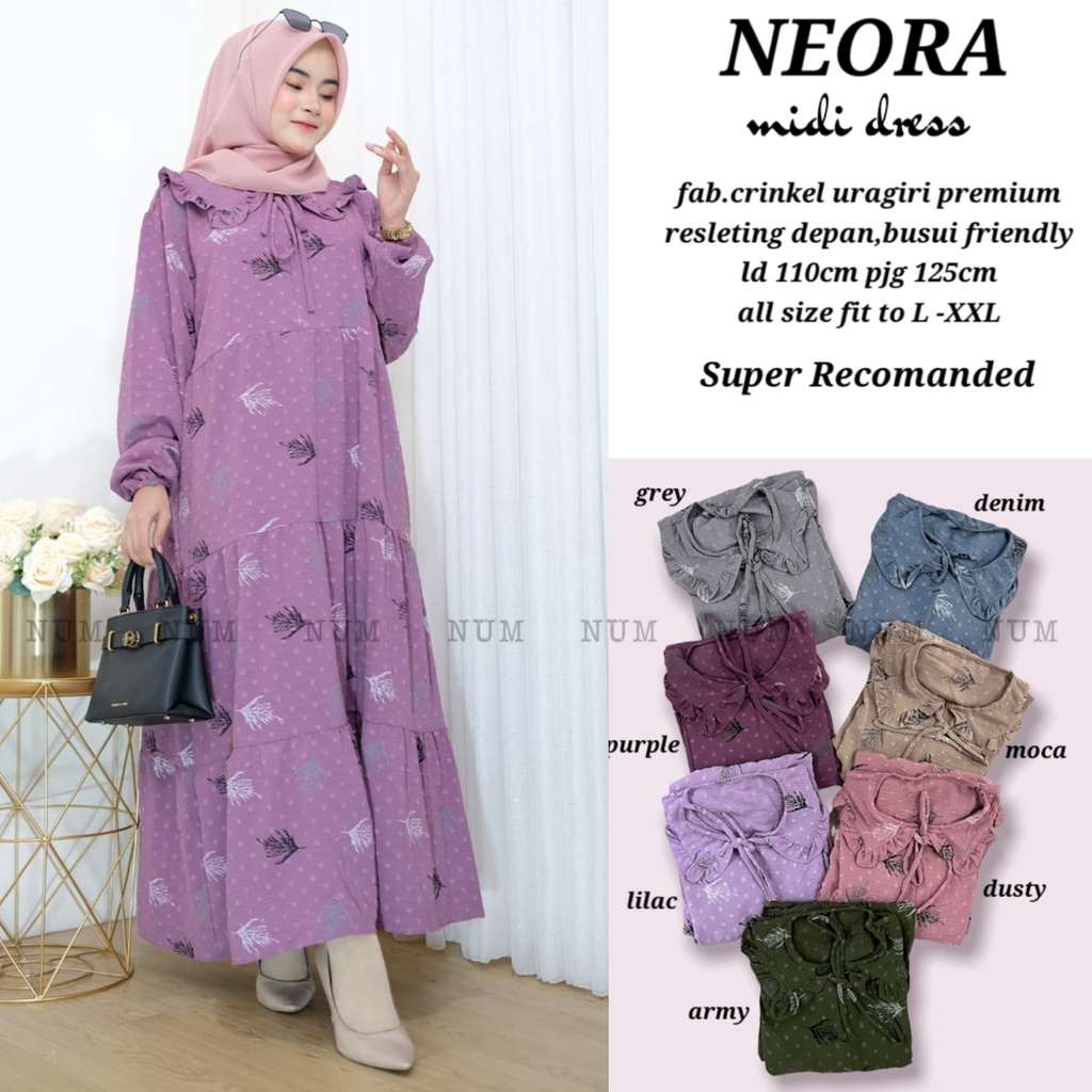 Neora midi dress uragiri