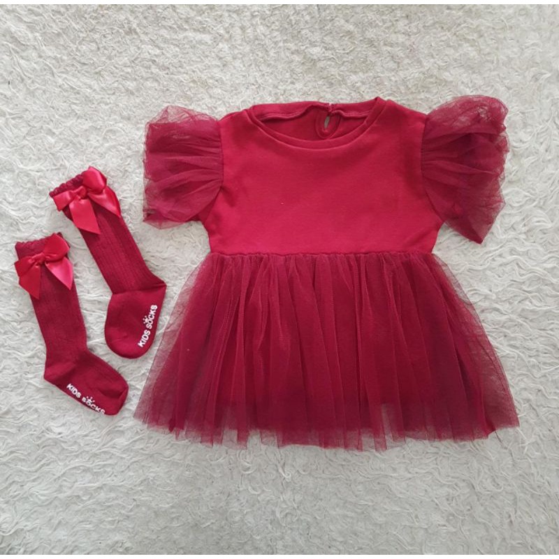 Baju Bayi Tutuile dress set