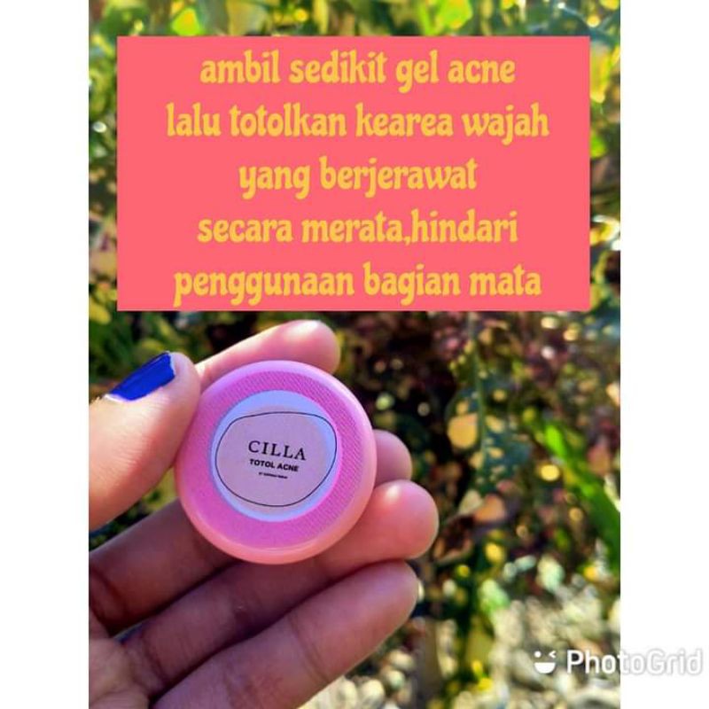 cilla skincare bpom/ totol acne