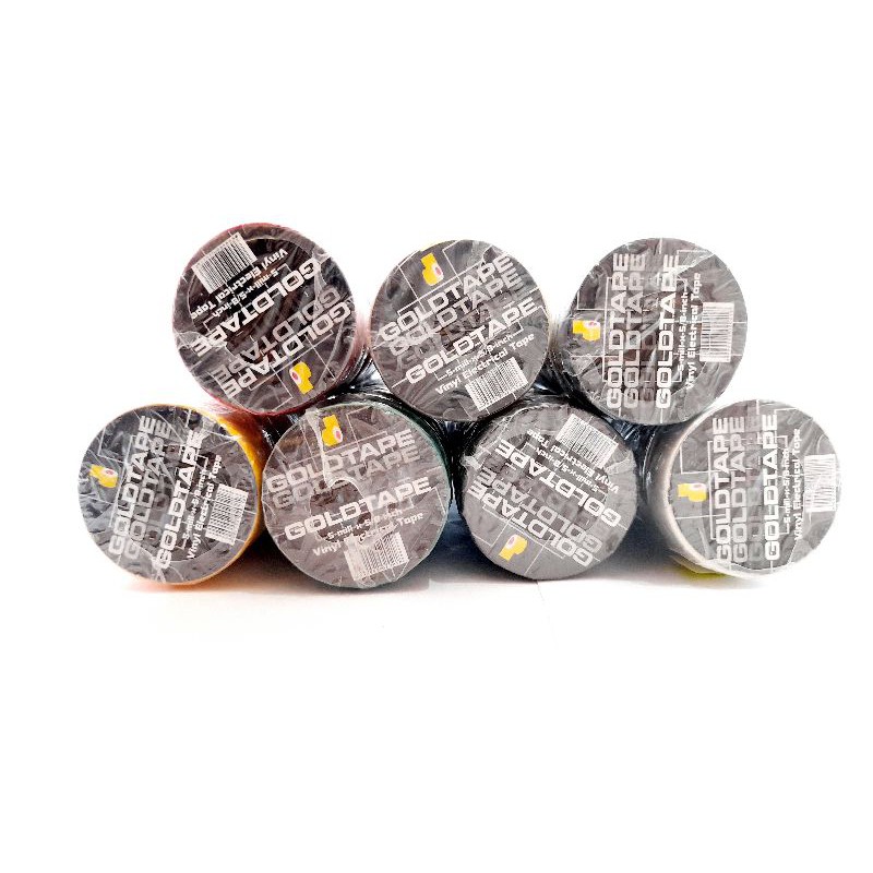 

ISOLASI LISTRIK GOLD TAPE ISI 10 PCS