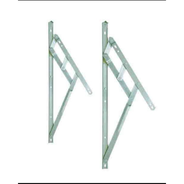 Engsel Casement Jendela Aluminium 14 inch