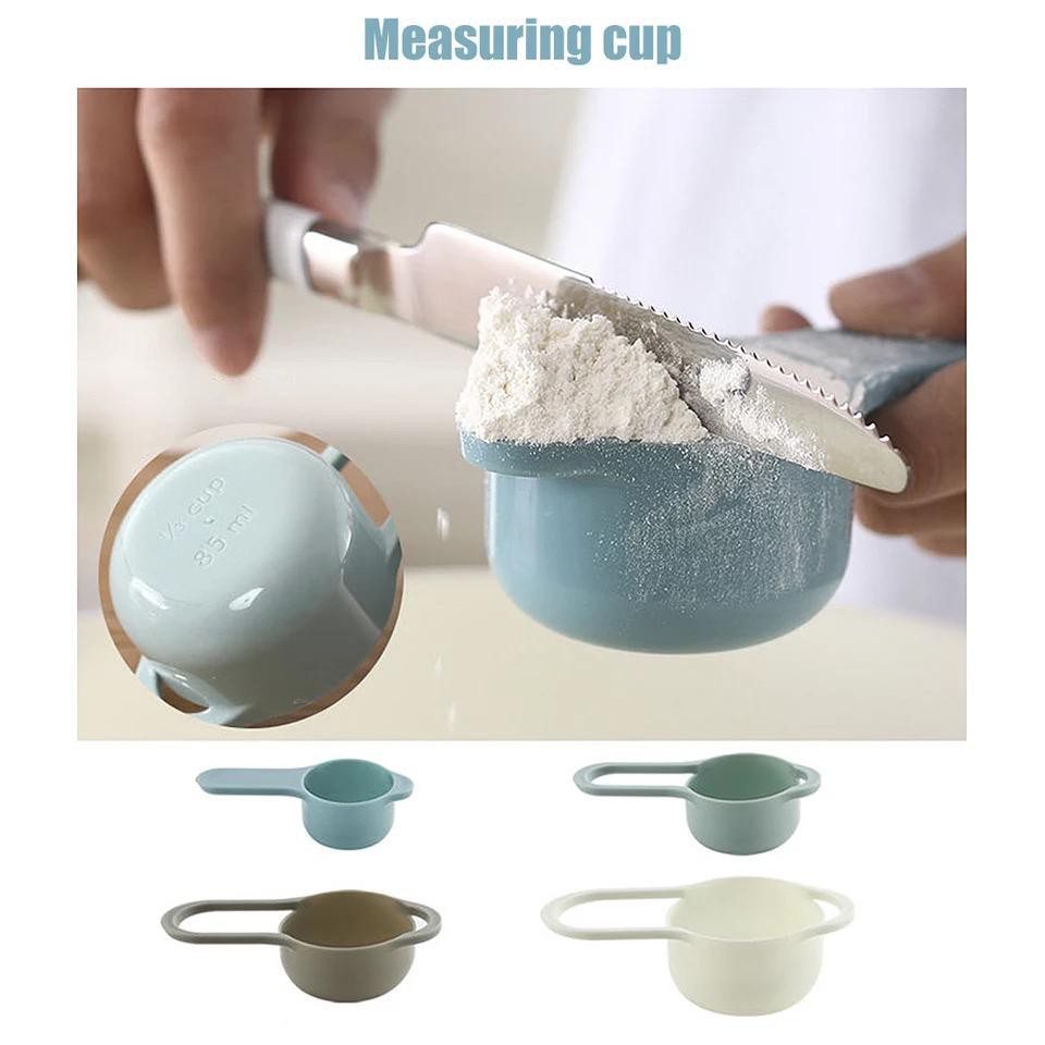 baking tools set / mixing bowl plastic 8in1 / baskom tempat masak baking sendok ukur saringan