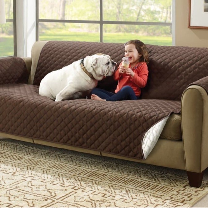 BISA COD (COVER SOFA 1/2/3 SEATER COVER PELINDUNG SOFA) Cover Sofa 1 Seater Cover Sofa 2 Seater Cove