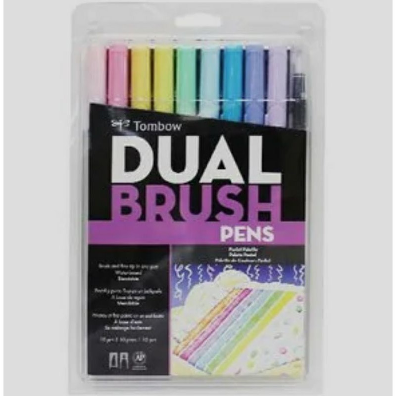 

Tombow Pastel Brush Pen Set
