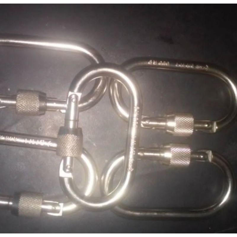 carabiner screw oval carabiner baja karabiner screw oval baja carabiner scruw original carabiner DMM