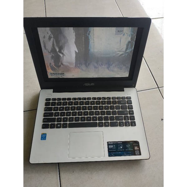casing laptop asus x453 putih