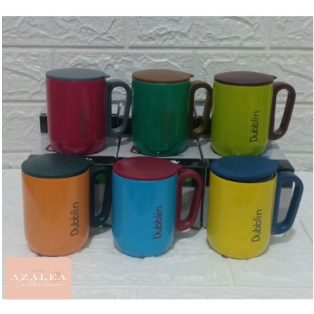 Mug Gelas Dubblin / Cangkir Tahan Panas 220ml