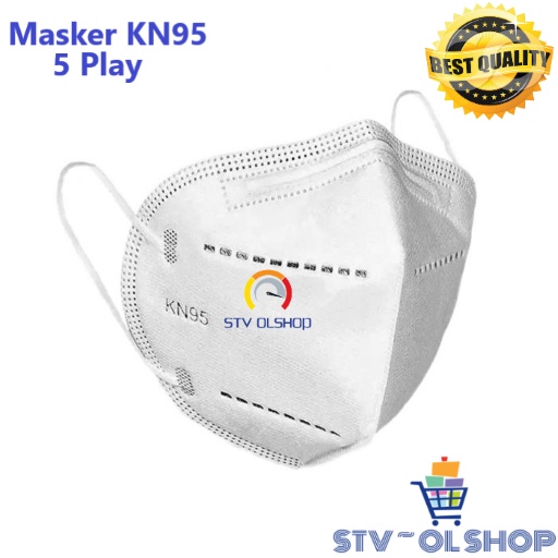 Masker KN95 isi 10 pcs Original 5 ply steril