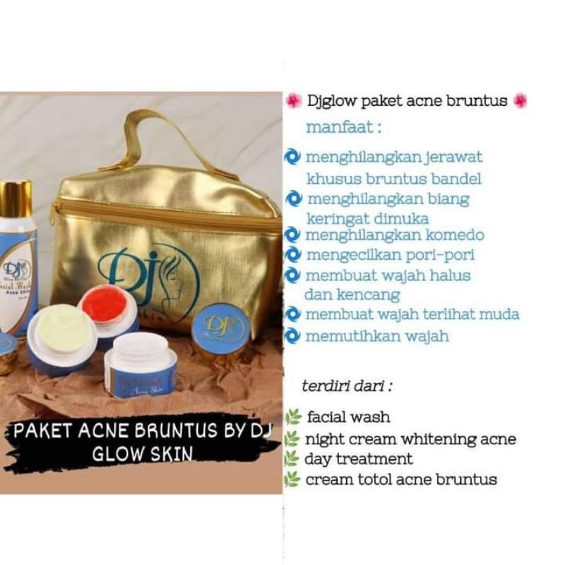 Krim jerawat ll Dj Glow ACNE beruntus