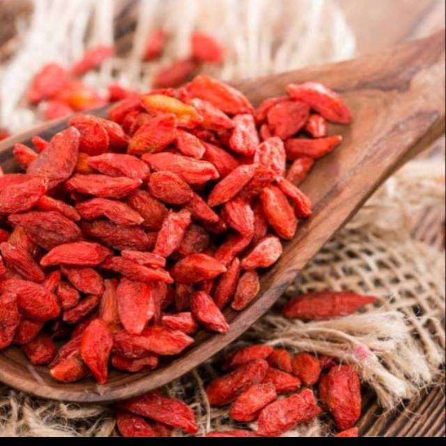 

Grade A Goji berry organic 250gram buah kering kaya nutrisi