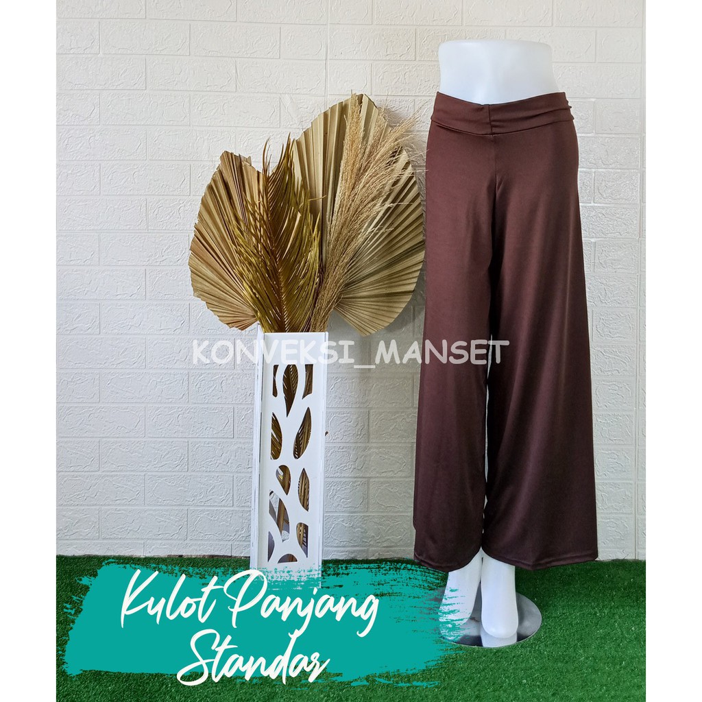 CELANA KULOT PANJANG JUMBO XXL // KULOT PANJANG JERSEY [ BISA COD ]/PROMO/DISKON