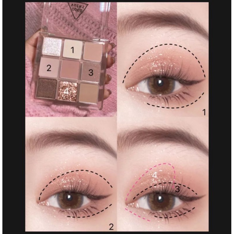 rcsbeauty ✅ DIKALU Coco Venus eyeshadow palet untuk makeup korea