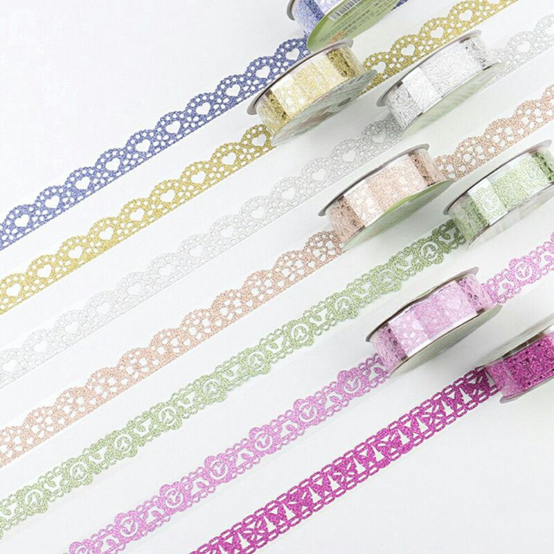 

Washi Tape Renda Glitter/Lace Washi Tape Glitter