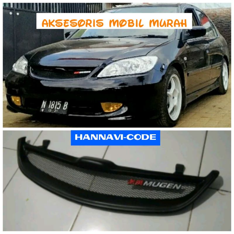 Grill Civic ES Vti Vtis 2004 2005 Mugen