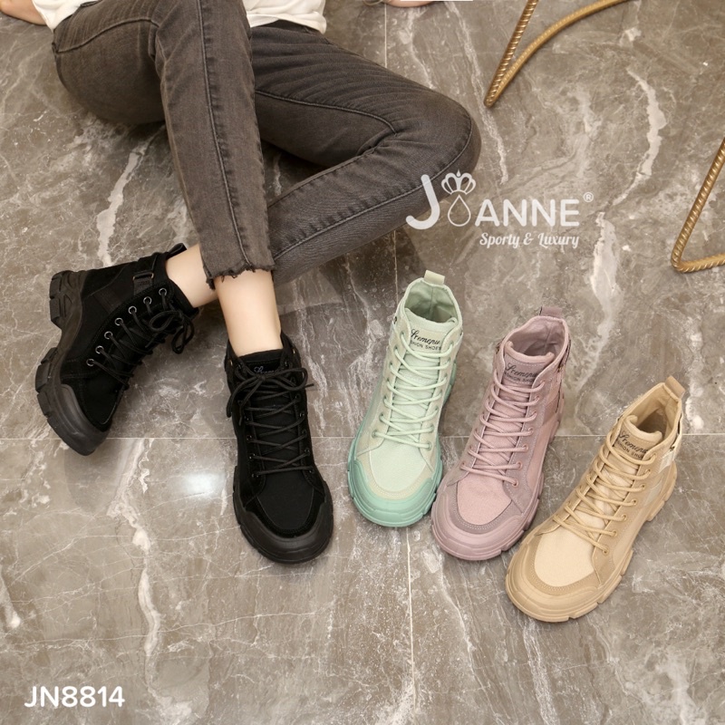 SALE! [ORIGINAL] JOANNE Boots Sneakers Shoes Sepatu Wanita #JN8814