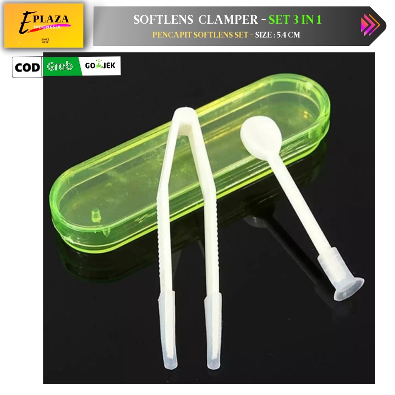 Pencapit Softlens Set / Travel Kit Set Lengkap