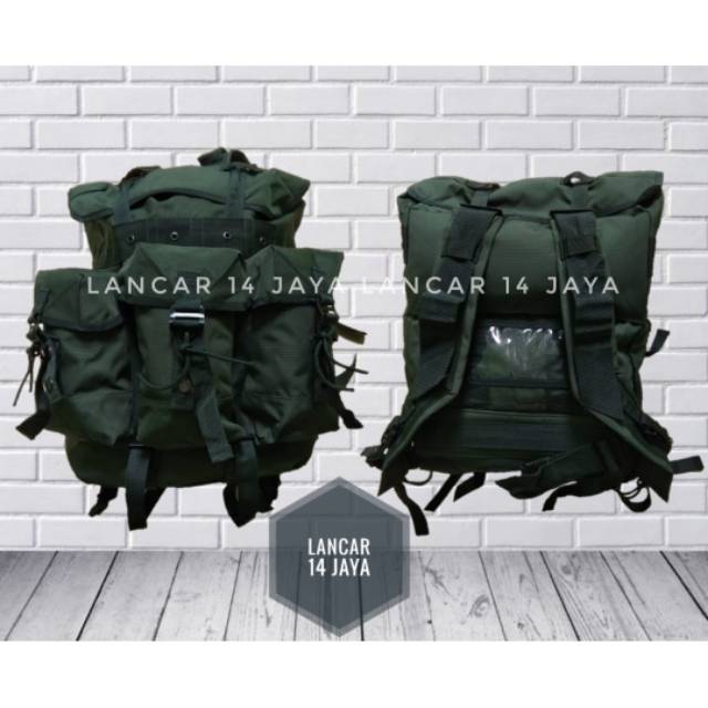 Tas Ransel Korean Style Army | Tas Punggung Ransel Tempur Tentara TNI Militarian Street Army Style