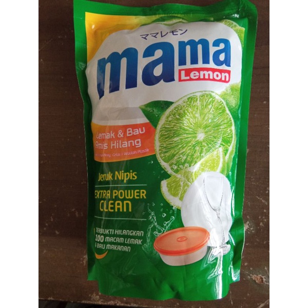 Mama lemon 680ml ekstrak jeruk nipis, green tea