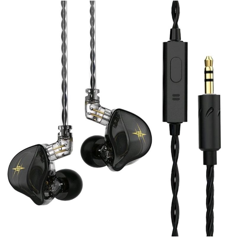 QKZ ZXT HiFi Earphone with Mic alt ZXN EDX Pro ZSN Pro X-2