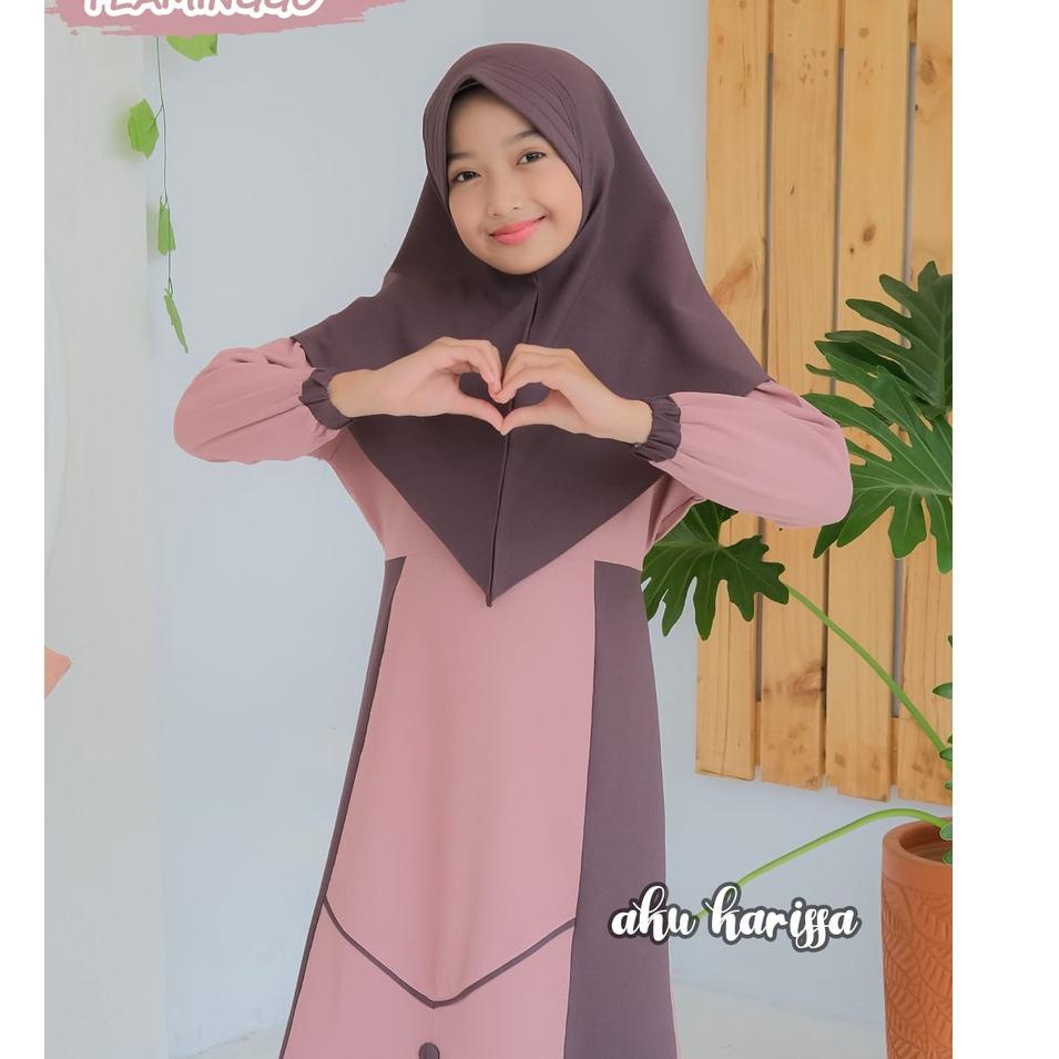 [TWN.21My22a] GAMIS ANAK MAYZA KIDS ORIGINAL AKU  KARISSA  5-12 TAHUN